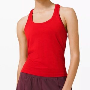 Lululemon swiftly tech rb tank 2.0 size 6 red